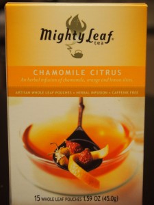 【mighty Leaf tea Chamomile Citrus】 日本からの来客をうならせるハーブティー